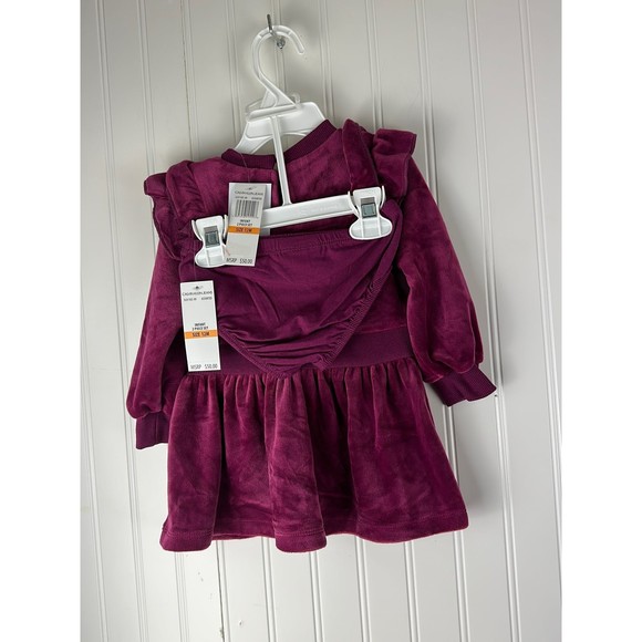 Calvin Klein Jeans Baby 12-Month 2-Piece Dress & Bloomers Set - Picture 3 of 3